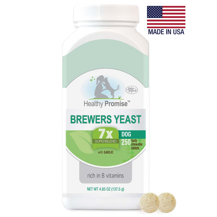 Healthy Promise Brewers Yeast Chews for Dogs, 250 ct - Jeffers - Animal Health & Wellness > Vitamins & Supplements