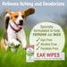 Healthy Promise Cat & Dog Ear Wipes, 35 ct - Jeffers - Animal Health & Wellness > Ear Care