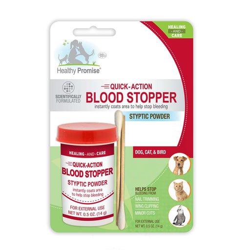 Healthy Promise Quick - Action Pet Blood Stopper Styptic, 0.5 oz - Jeffers - Animal & Pet Supplies > Pet Grooming