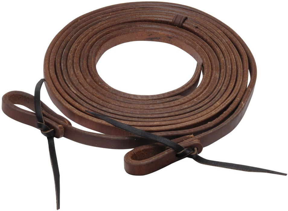 Heavy Oiled Hermann Oak Split Reins, Water Loop Ends - Jeffers - Horse Supplies > Horse Tack > Reins