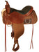 High Horse Lockhart Cordura Trail Saddle, Wide, Tobac - Jeffers - Horse Supplies > Horse Tack > Saddles