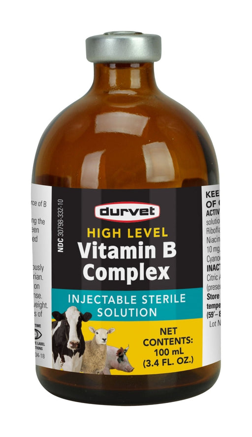 High Level Vitamin B Complex, 100 mL - Jeffers - Animal Health & Wellness > Vitamins & Supplements