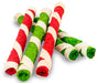 Holiday Beefhide Munchy Sticks w/ Wrap, 5 - pk - Jeffers - Dog Supplies > Dog Treats > Chews