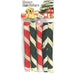 Holiday Beefhide Munchy Sticks w/ Wrap, 5 - pk - Jeffers - Dog Supplies > Dog Treats > Chews