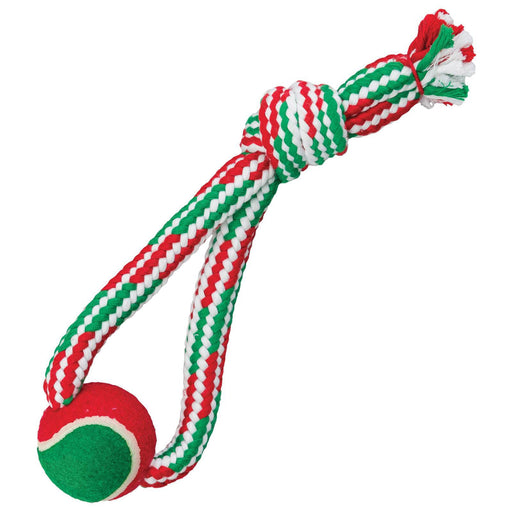 Holiday Crinkle Rope Tug - Jeffers - Dog Supplies > Dog Supplies