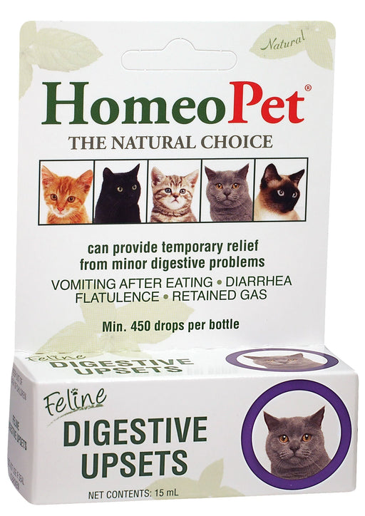 HomeoPet Digestive Upsets Feline, 15 mL - Jeffers - Animal Health & Wellness > Vitamins & Supplements