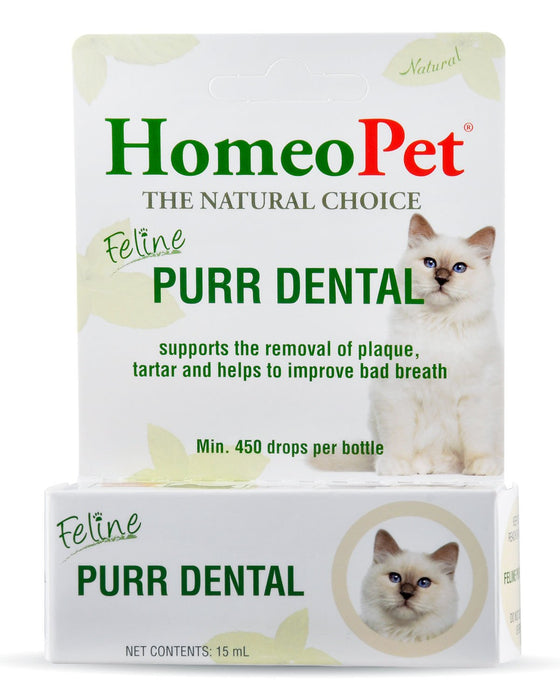 HomeoPet Feline Purr Dental - Jeffers - Animal Health & Wellness > Oral Care