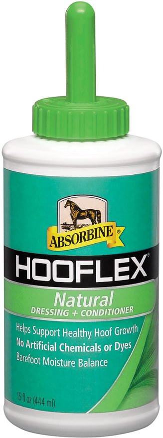 Hooflex Natural, 15 oz with brush - Jeffers - Animal Health & Wellness > Foot & Hoof Care