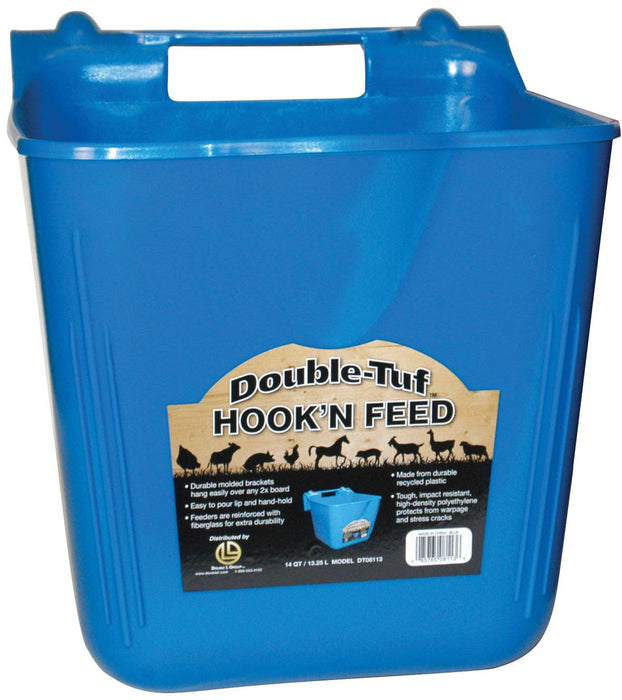 Hook 'N Feed, 14 qt by Double Tuf - Jeffers - Farm & Ranch Supplies > Livestock Feeders & Waterers