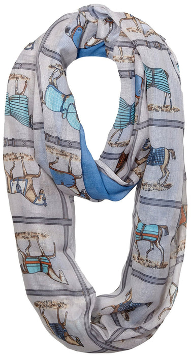 'Horses in Blankets' Infinity Scarves - Jeffers - Women > Accessories, Jewelry, Handbags