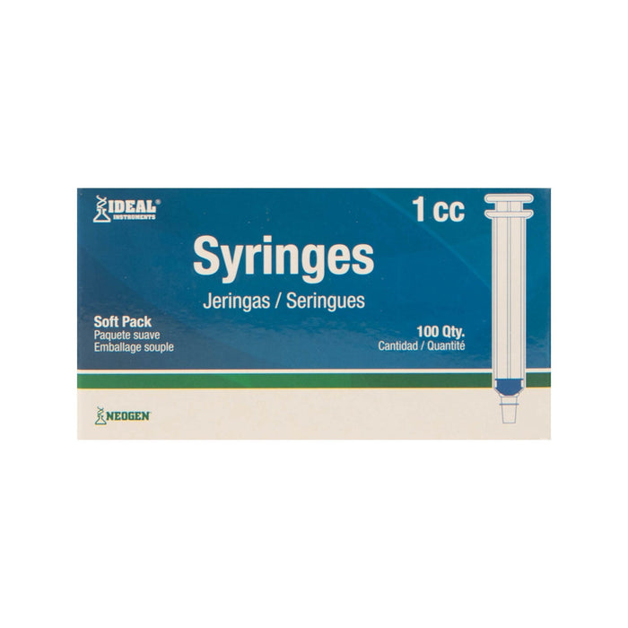 Ideal Luer Slip Syringes, Boxes - Jeffers - Animal Health & Wellness > Medical Supplies