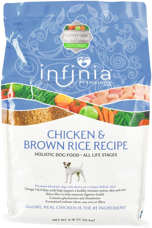 Infinia Chicken & Brown Rice Dog Food - Jeffers - Dog Supplies > Dog Food > Dry Dog Food