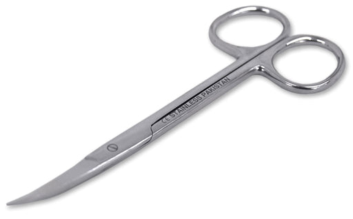 Iris Scissors, Curved, 4.5' - Jeffers - Animal Health & Wellness > Medical Supplies