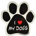 PAW Magnets, each - I Love My Grandog  