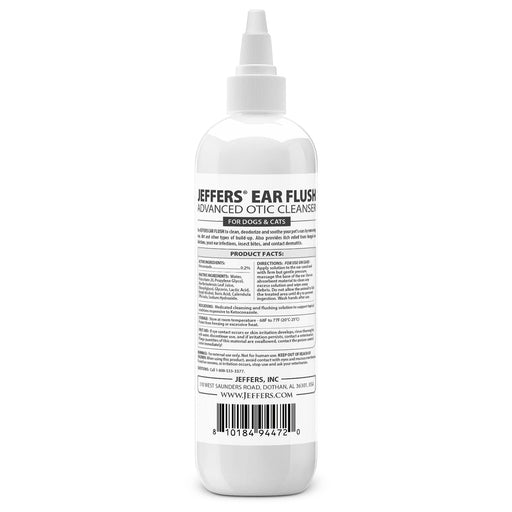 Jeffers Ear Flush 8 fl oz (237 ml) Size 8 fl oz