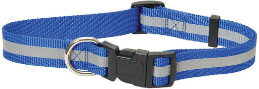 Jeffers 1'W Adjustable Reflective Collar (16' - 26'L) - Jeffers - Dog Supplies > Dog Apparel > Dog Collars, Harnesses, & Leashes