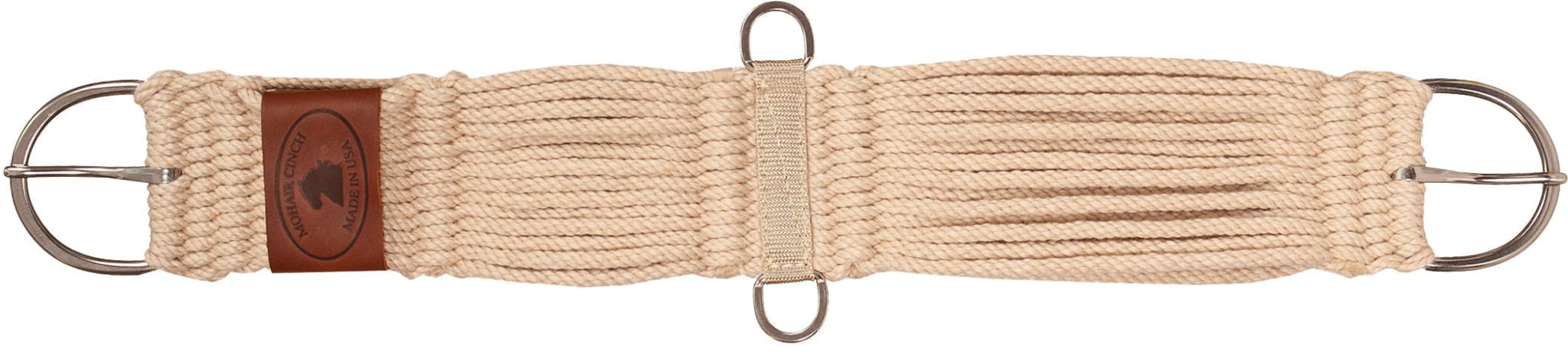 Jeffers 27 - Strand Mohair Cinch, Tan - Jeffers - Horse Supplies > Horse Tack > Cinches