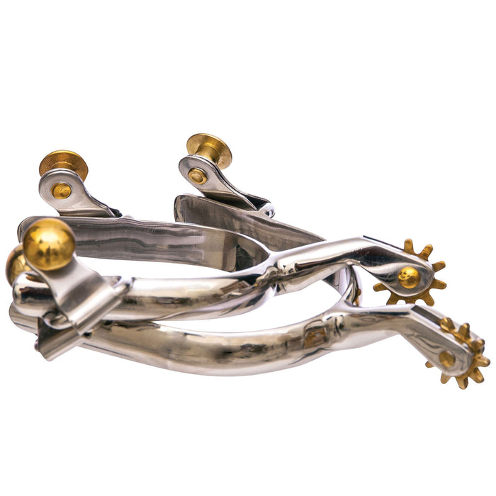 Jeffers All - Around 10 Point Spurs - Jeffers - Horse Supplies > Horse Tack > Stirrups