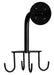 Jeffers Carousel Horse Bridle Rack, Black - Jeffers - Farm & Ranch Supplies > Stable Supplies