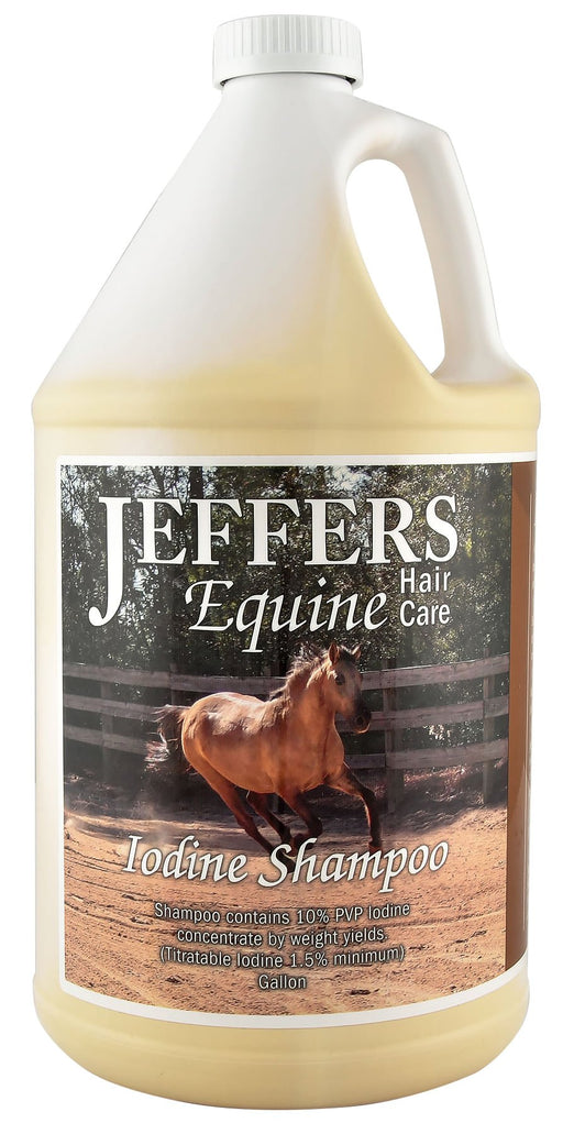 Jeffers Equine Iodine Shampoo - Jeffers - Horse Supplies > Horse Grooming