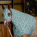 Jeffers Expression Lycra Hood, Party Cheetah - Jeffers - Horse Supplies > Horse Fly Masks