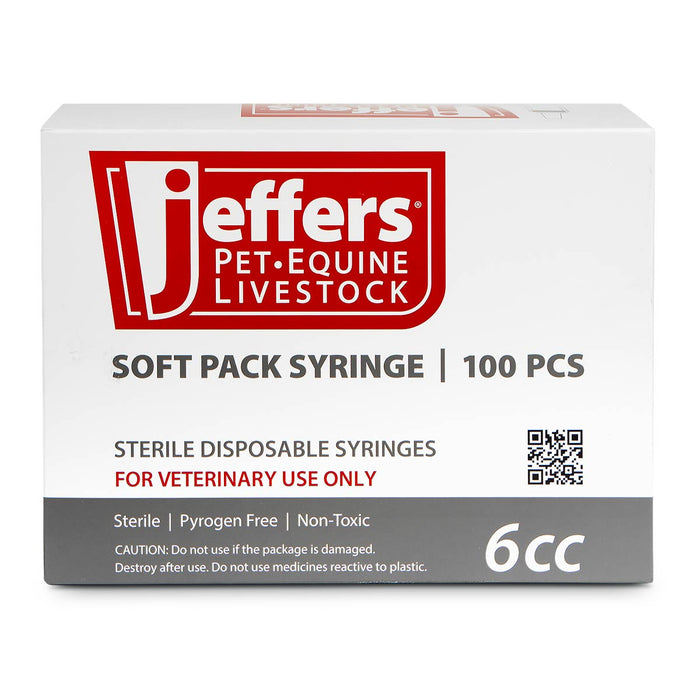 Jeffers Luer Slip Syringes, Boxes - Jeffers - Animal Health & Wellness > Medical Supplies