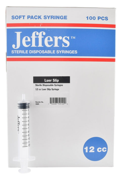 Jeffers Luer Slip Syringes, Boxes - Jeffers - Animal Health & Wellness > Medical Supplies