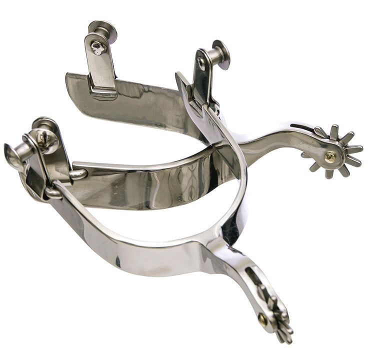 Jeffers Men's Roping Spurs, pair - Jeffers - Horse Supplies > Riding Apparel & Accessories