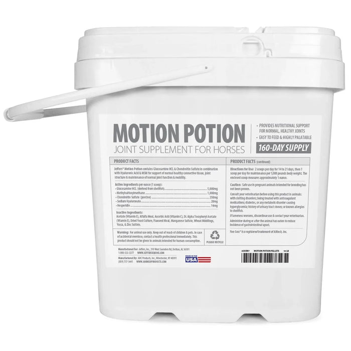 Jeffers Motion Potion Pellets Joint Supplement for Horses - Jeffers - Animal Health & Wellness > Joint Health