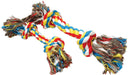 Jeffers Multicolored Braided Rope Bone Tug Toy - Jeffers - Dog Supplies > Dog Toys