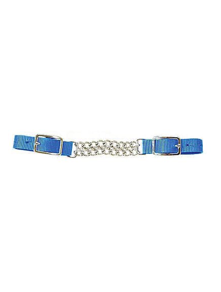 Jeffers Nylon Curb - Double Chain, 3/4' - Jeffers - Horse Supplies > Horse Tack > Bridle Bits