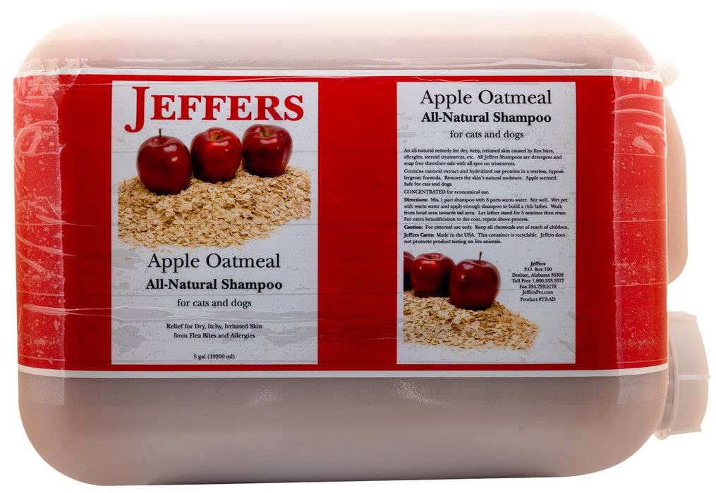 Jeffers Pet Apple - Oatmeal Shampoo for Dogs and Cats - Jeffers - Animal & Pet Supplies > Pet Grooming > Pet Shampoo & Conditioner