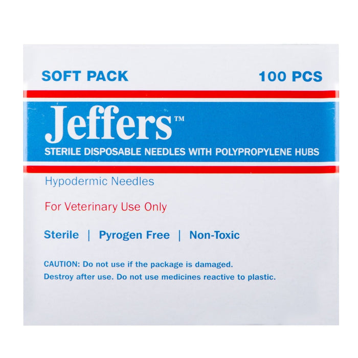 Jeffers Poly Hub Hypodermic Needles for Veterinary Use - Jeffers - Animal Health & Wellness > Medical Supplies