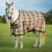 Jeffers Pony Poppins Solaris Turnout Blanket, Brown & Cream Plaid - Jeffers - Horse Supplies > Horse Blankets & Sheets