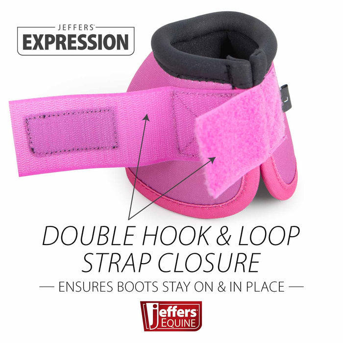 Jeffers Protective Neon Bell Boots - Jeffers - Horse Supplies > Horse Boots & Leg Wraps