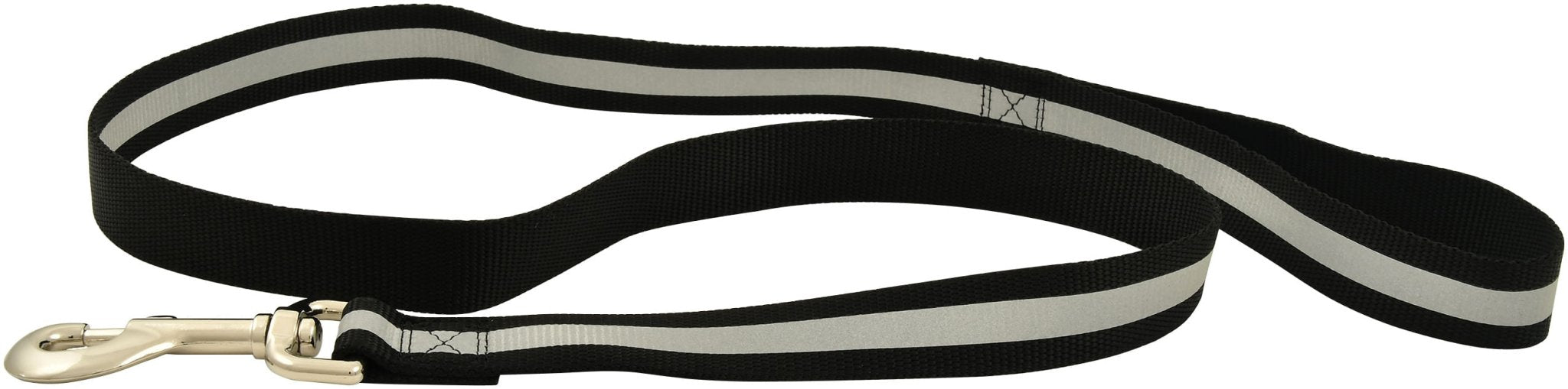 Jeffers Reflective Leash, 4 ft L x 1 in W - Jeffers - Dog Supplies > Dog Apparel > Dog Collars, Harnesses, & Leashes