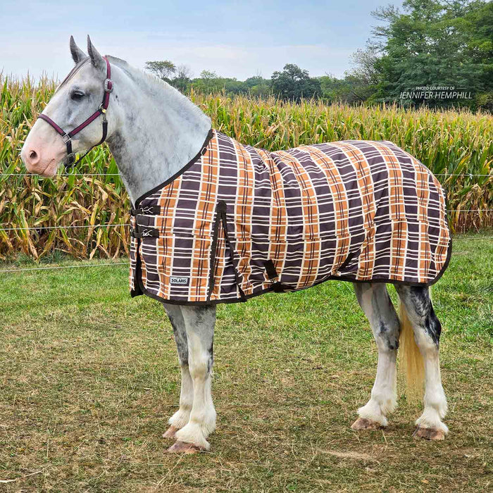 Jeffers Solaris 1200D Draft Horse Blanket, 240g - Jeffers - Horse Supplies > Horse Blankets & Sheets