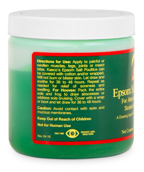 Kaeco Epsom Salt Poultice - Jeffers - Animal Health & Wellness > Skin & Coat Care