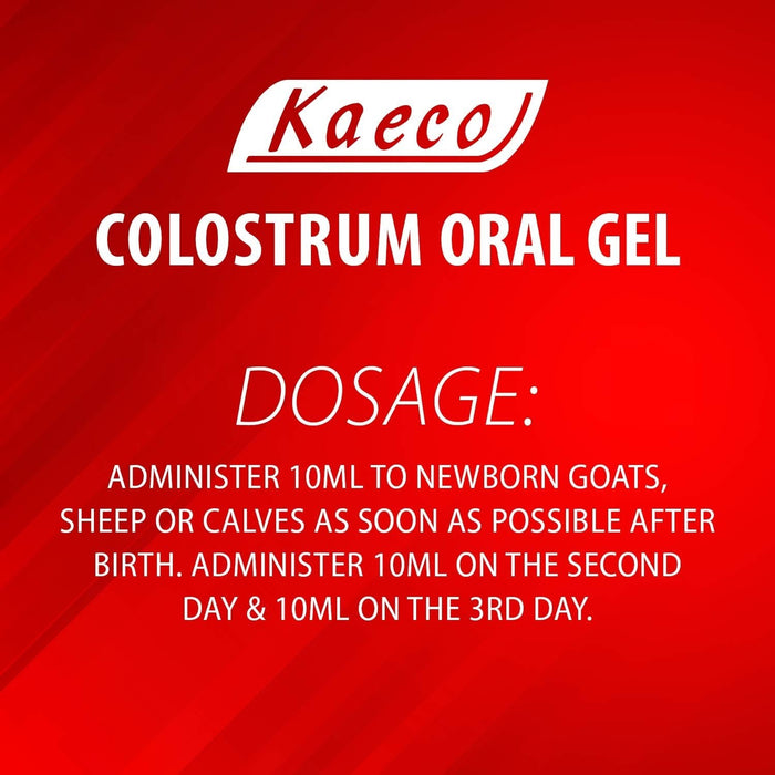 Kaeco Multi - Species Colostrum Supplement Gel, 30 mL - Jeffers - Cattle Supplies > Cattle Supplies