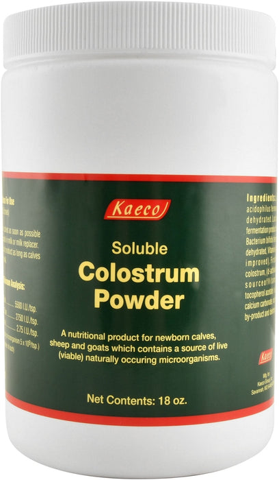 Kaeco Soluble Colostrum Supplement Powder, 18 oz - Jeffers - Cattle Supplies > Cattle Supplies