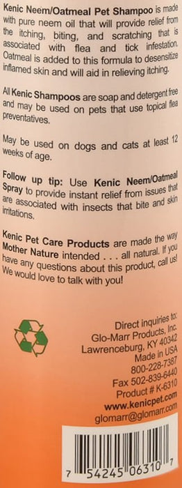 Kenic Neem Oatmeal Pet Shampoo - Jeffers - Animal & Pet Supplies > Pet Grooming > Pet Shampoo & Conditioner