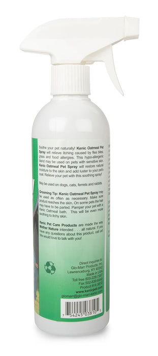 Kenic Oatmeal Pet Spray - Jeffers - Animal & Pet Supplies > Pet Grooming > Pet Shampoo & Conditioner