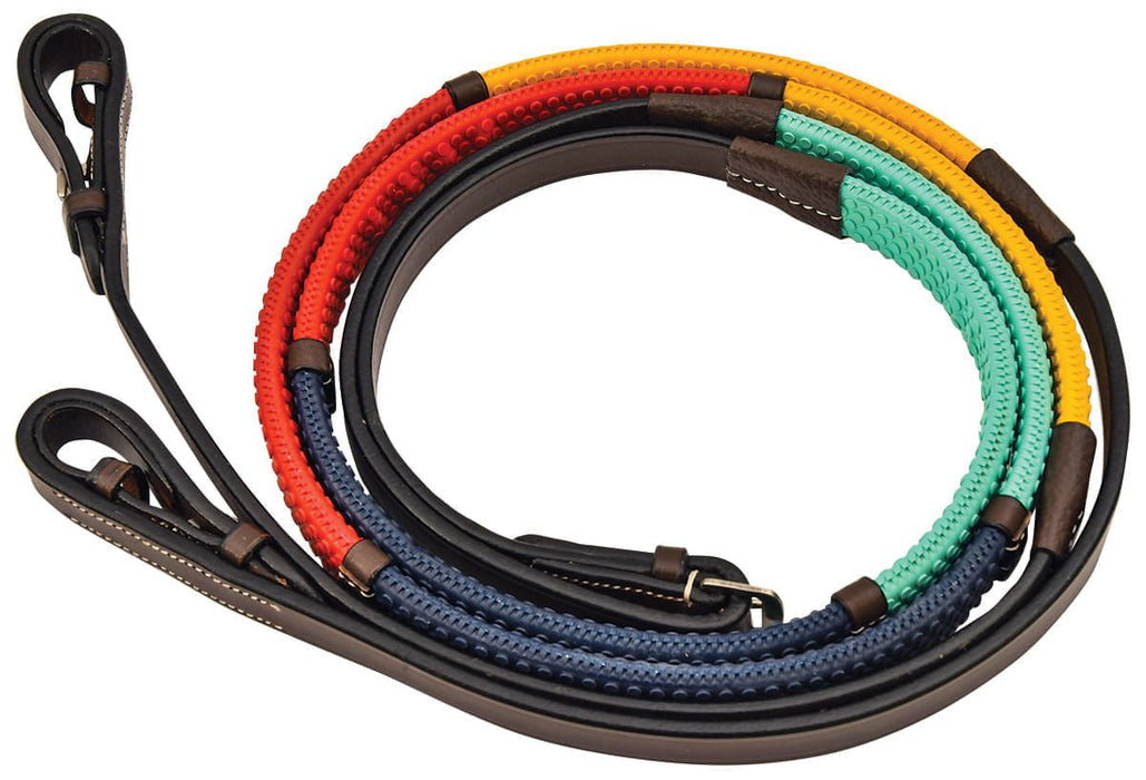 Kincade Original Rainbow Reins - Jeffers - Horse Supplies > Horse Tack > Reins