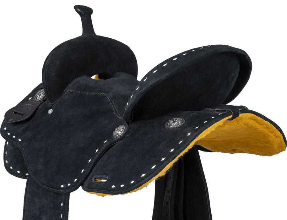 King Series Stratford Suede Barrel Saddle - Jeffers - Horse Supplies > Horse Tack > Saddles