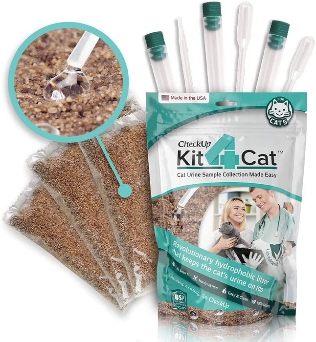 Kit4Cat Cat Urine Collection Kit, 3 Tests - Jeffers - Animal Health & Wellness > Medical Supplies