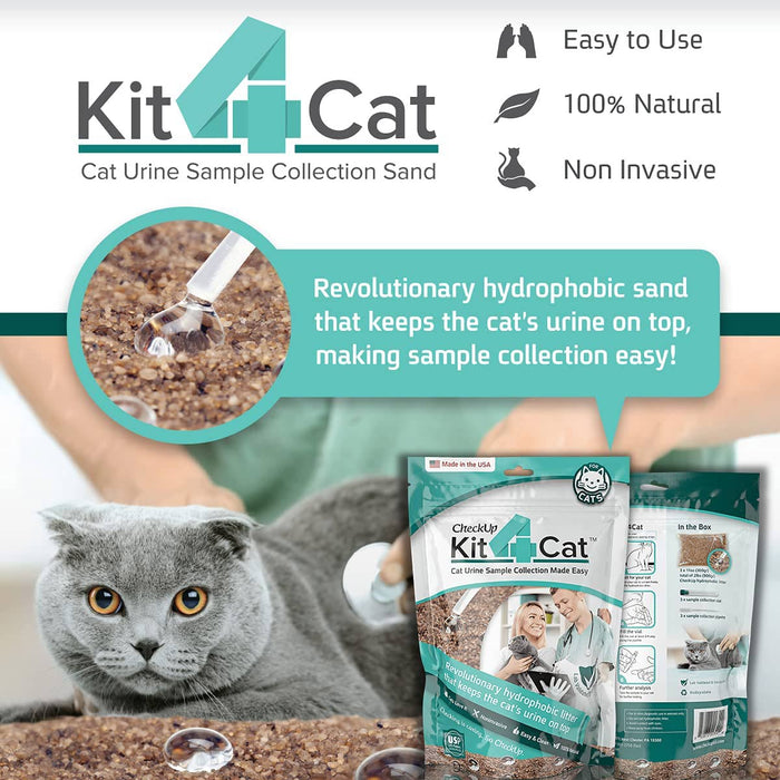 Kit4Cat Cat Urine Collection Kit, 3 Tests - Jeffers - Animal Health & Wellness > Medical Supplies