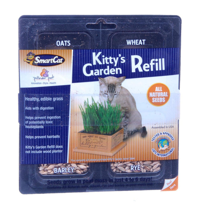 Kitty's Organic Garden Kit (& Refills) - Jeffers - Cat Supplies > Cat Treats