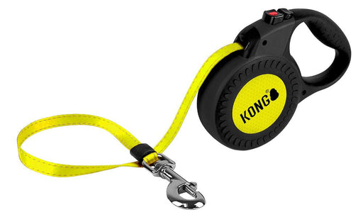 KONG Reflect Retractable Leash - Jeffers - Dog Supplies > Dog Apparel > Dog Collars, Harnesses, & Leashes