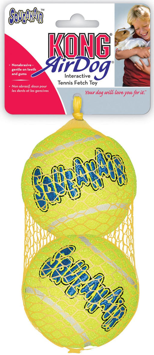 KONG SqueakAir Tennis Ball - Jeffers - Dog Supplies > Dog Toys