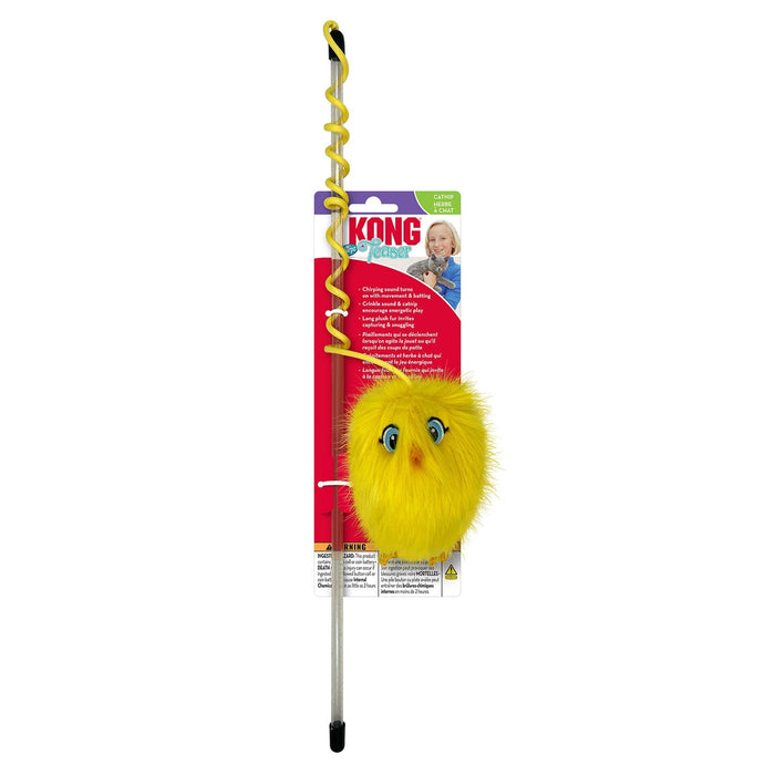 KONG Teaser Chirps Chicken - Jeffers - Cat Supplies > Cat Toys